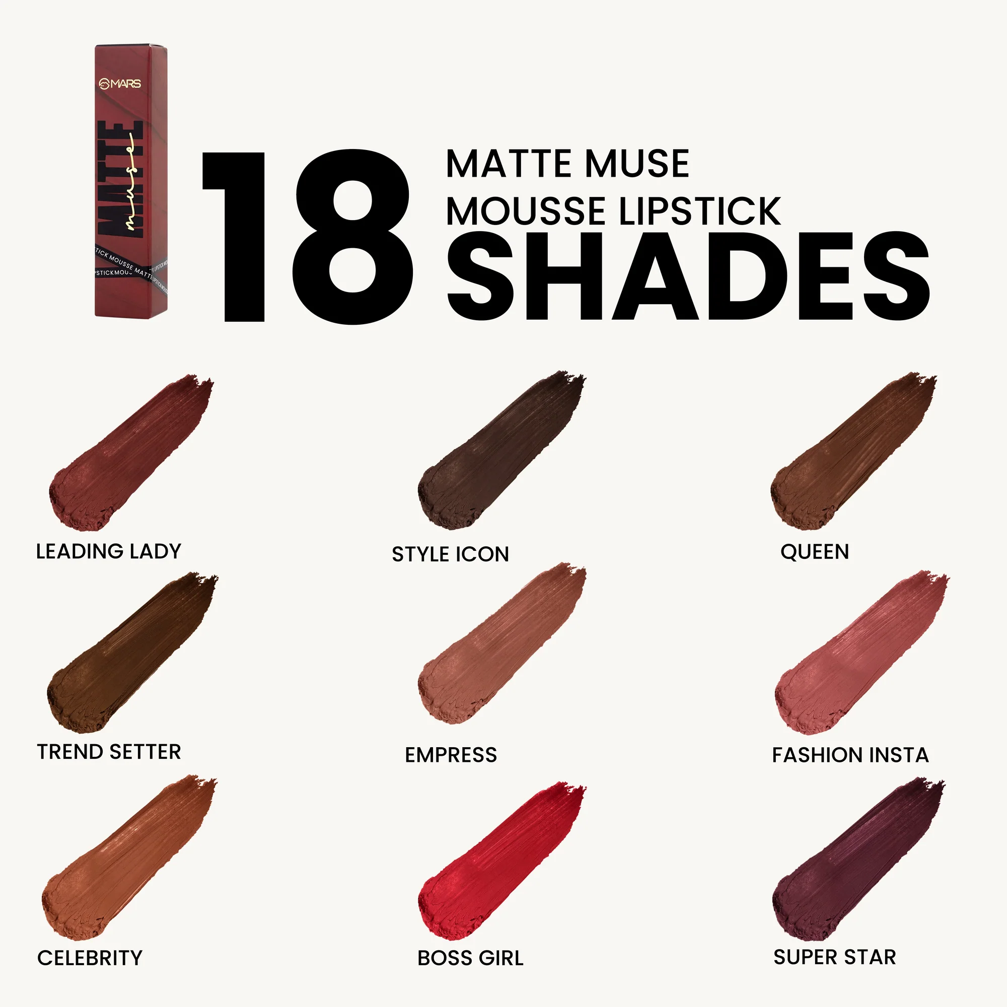 Matte Muse  Mousse Lipstick