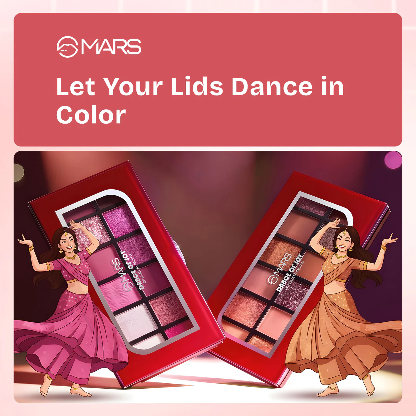 12 Color Eyeshadow Palette  Dance Of Joy