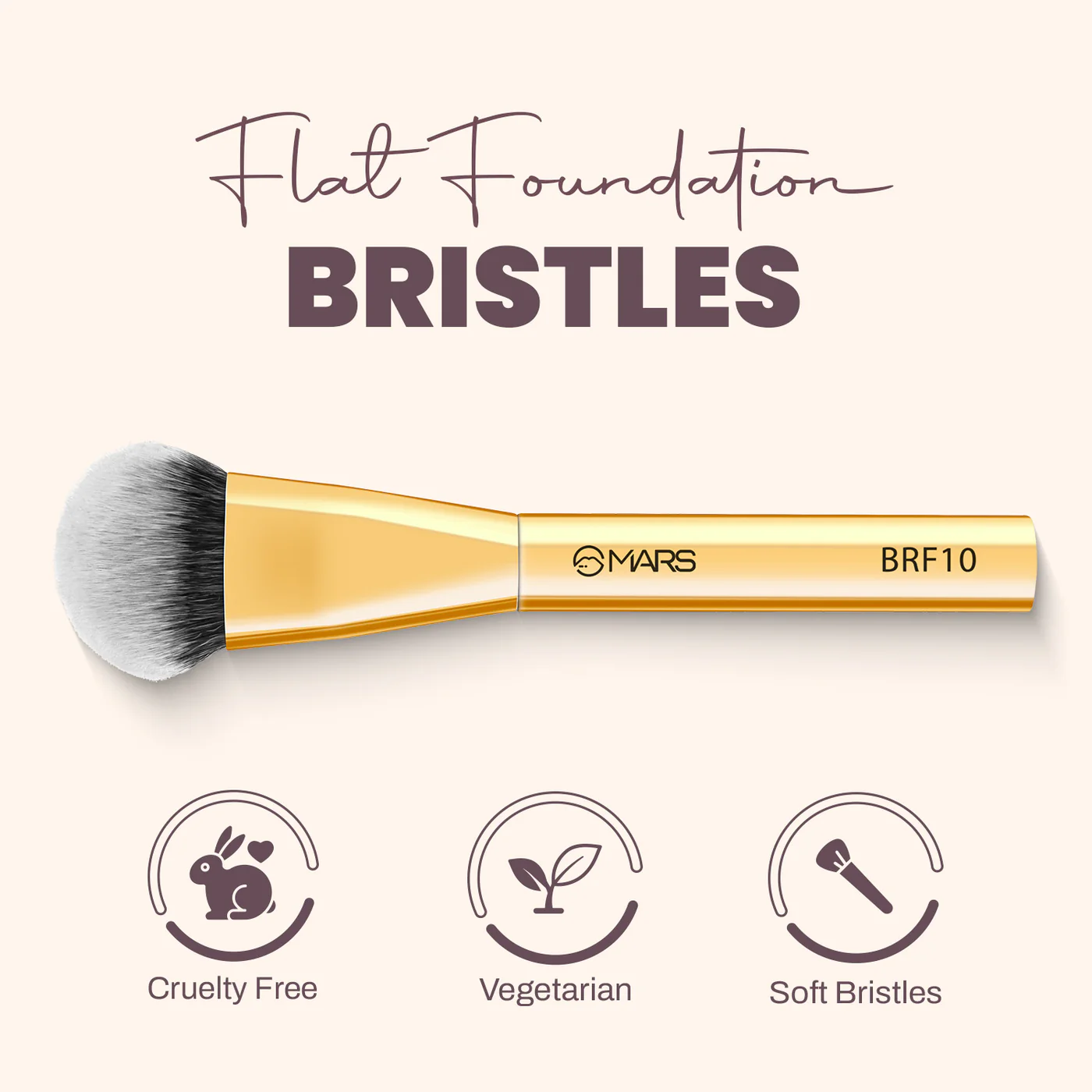 Artist's Arsenal Brush  Flat Foundation Brush