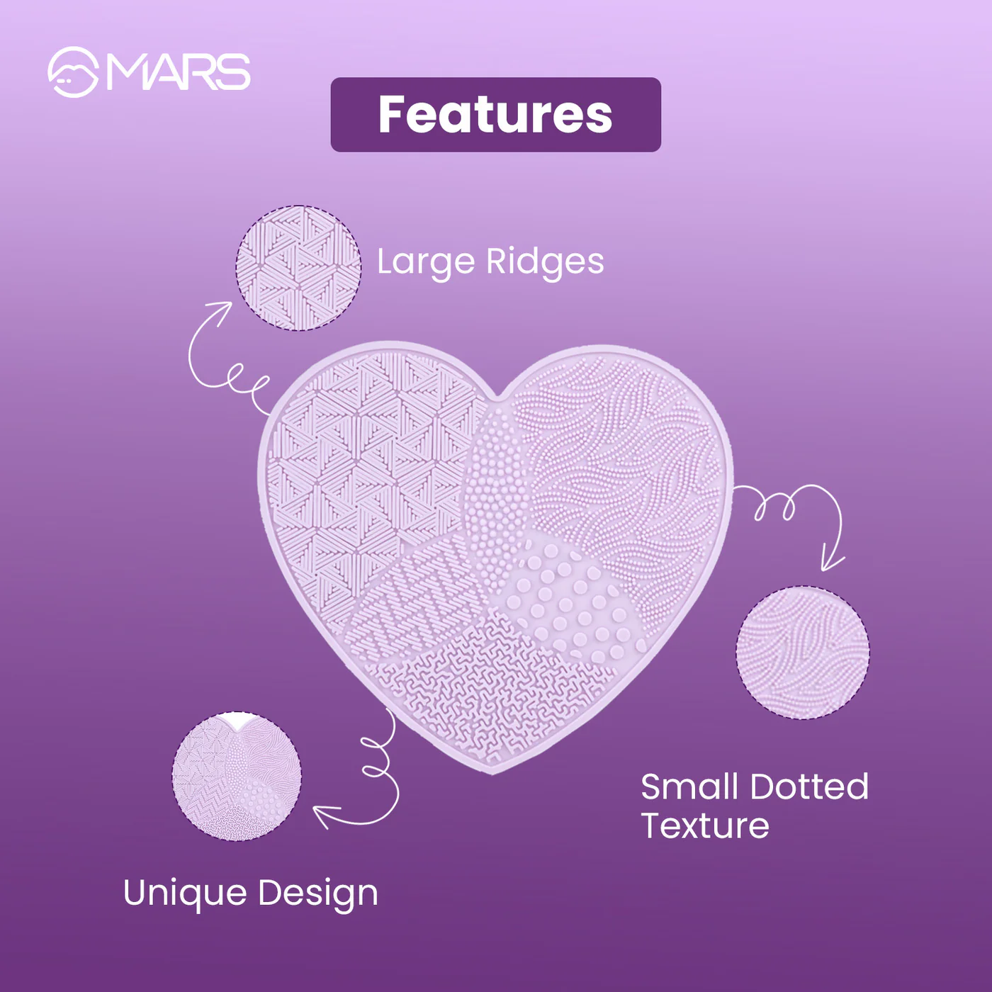 Boring  Silicone Brush Cleaner Pad