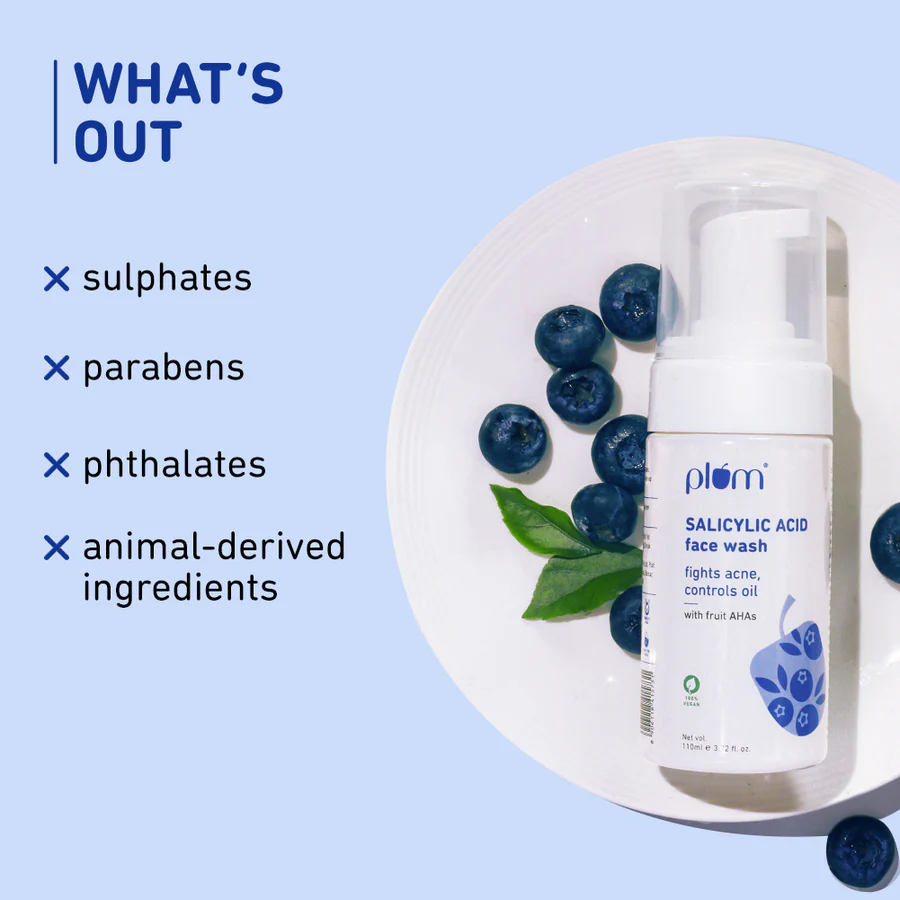 1% Encapsulated Salicylic Acid Foaming Face Wash for Acne