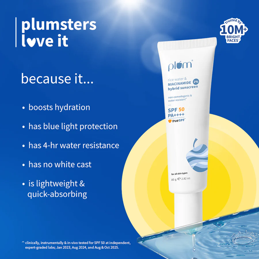 2% Niacinamide Sunscreen & Rice Water SPF 50 PA++++ Sunscreen