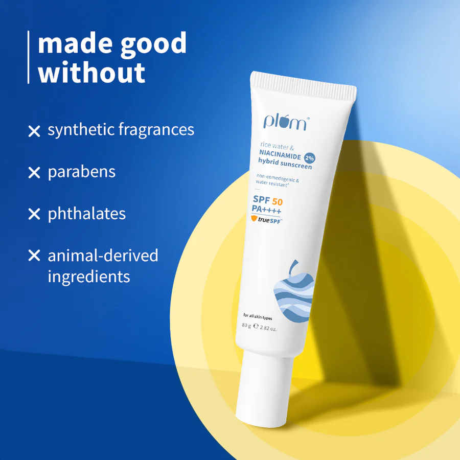 2% Niacinamide Sunscreen & Rice Water SPF 50 PA++++ Sunscreen