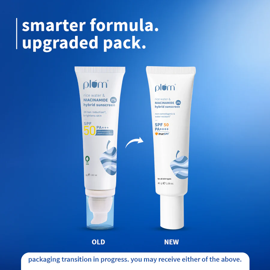 2% Niacinamide Sunscreen & Rice Water SPF 50 PA++++ Sunscreen