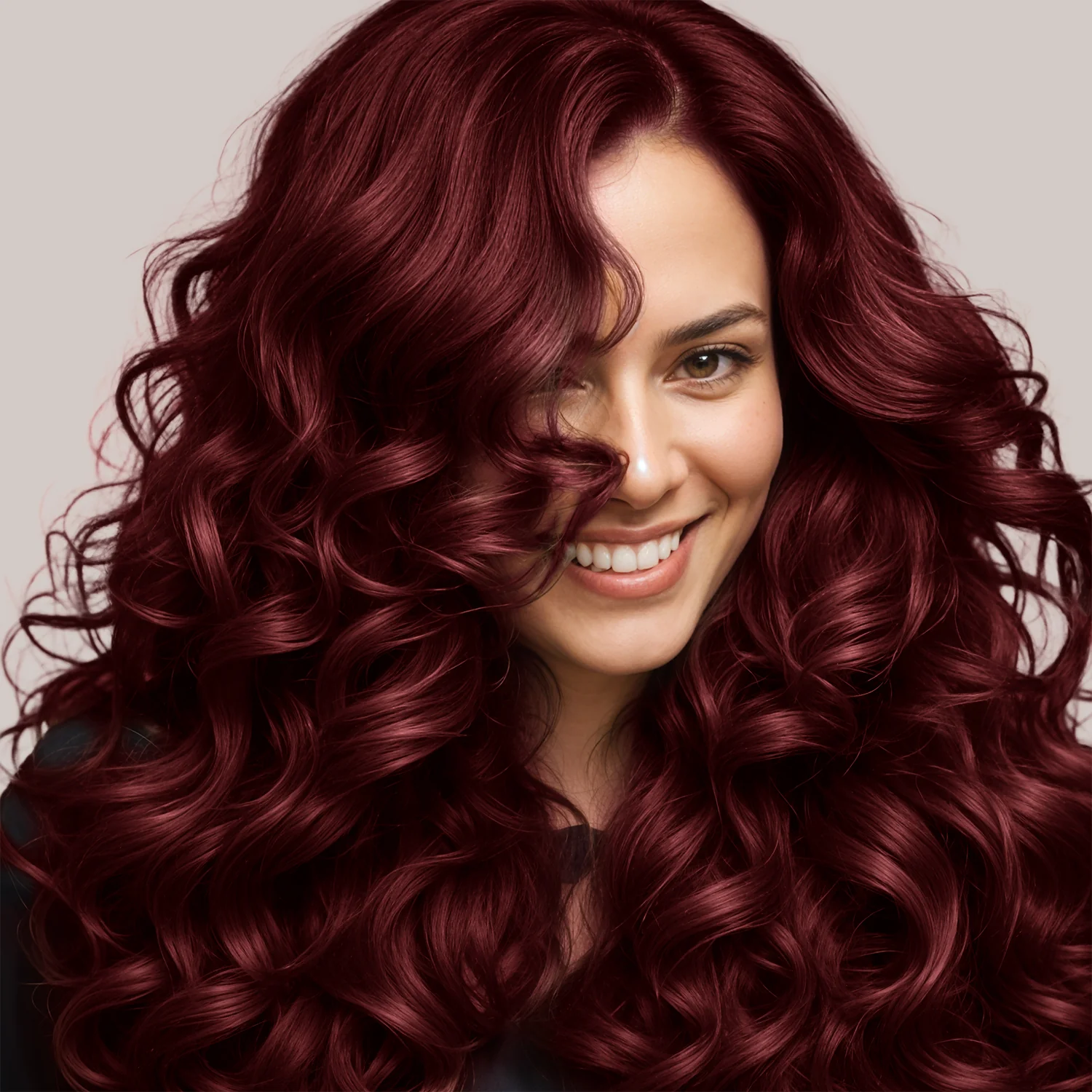 DARK RED BROWN 13