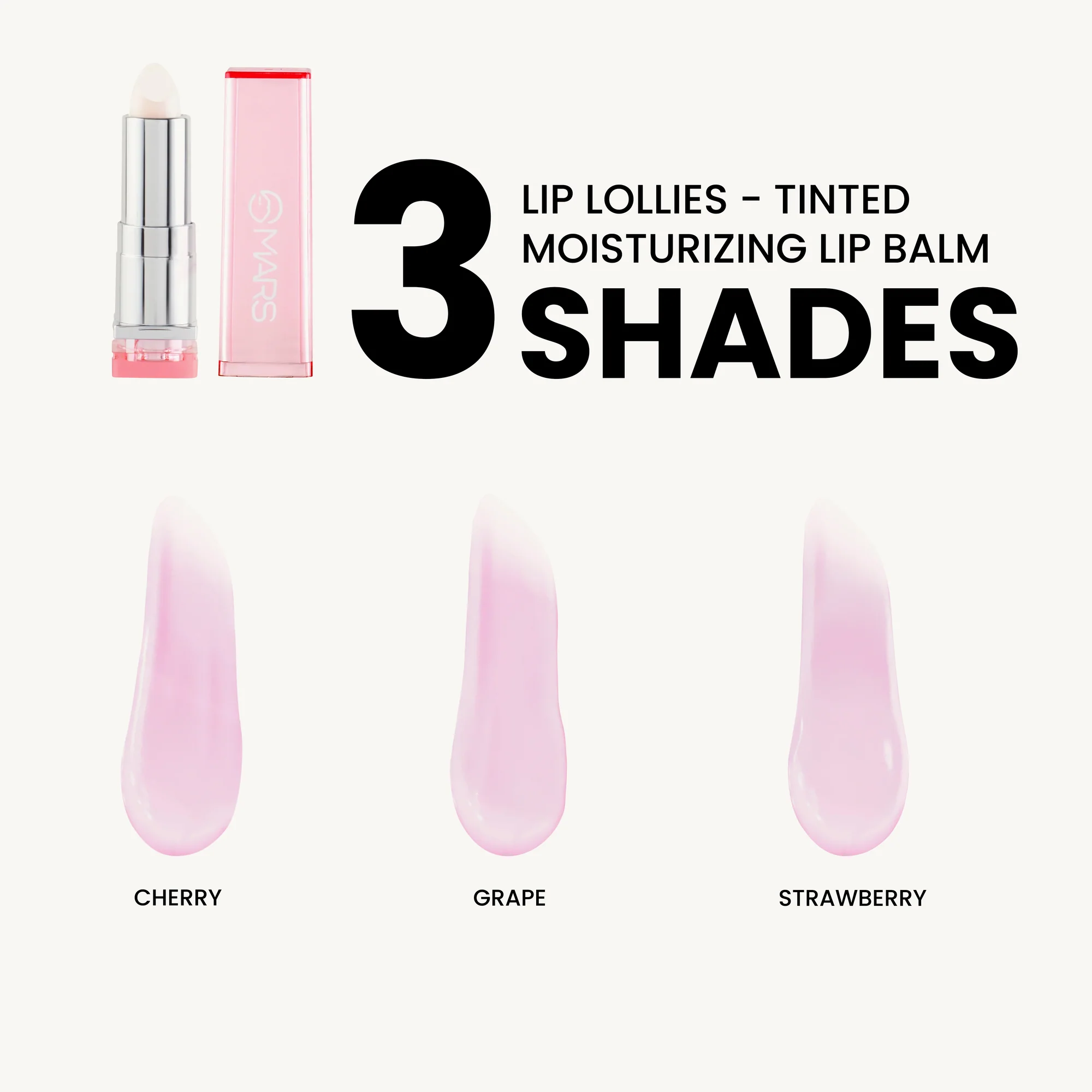 Lip Lollies - Tinted  Moisturizing Lip Balm