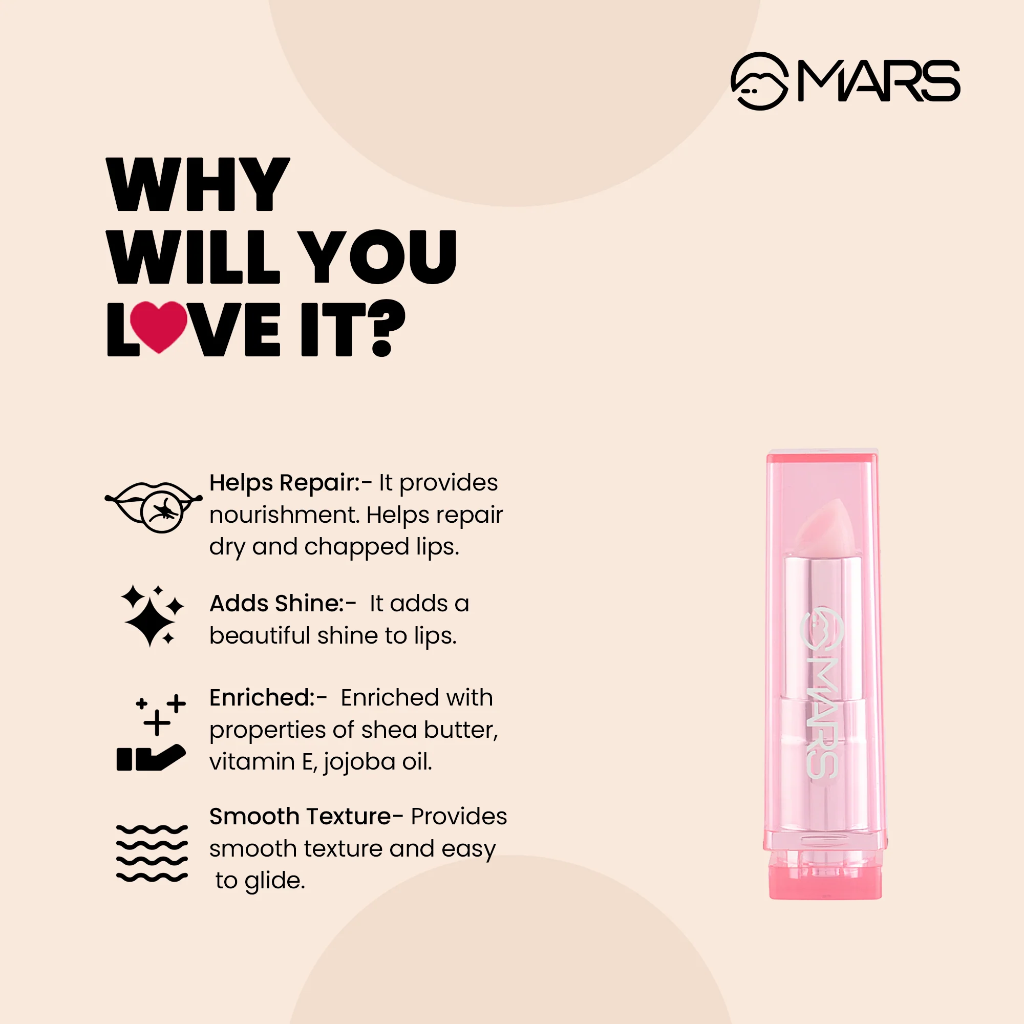 Lip Lollies - Tinted  Moisturizing Lip Balm