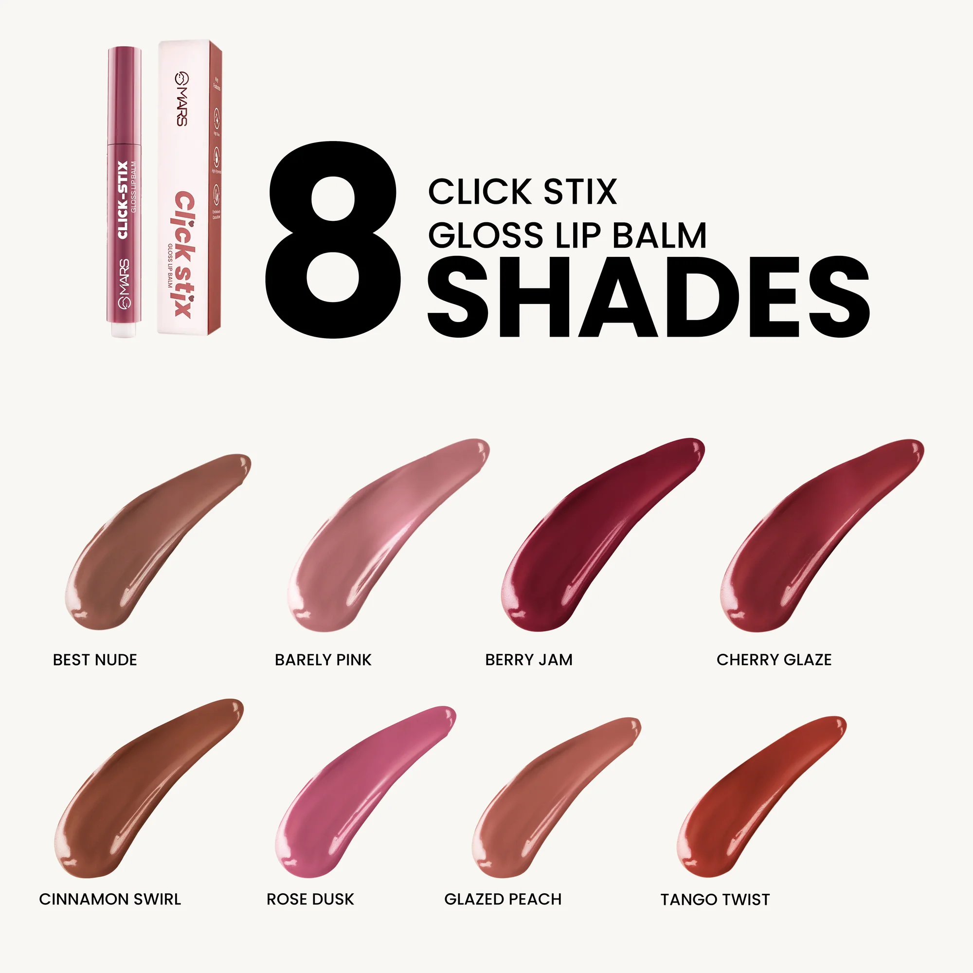 Click Stix  Gloss Lip Balm